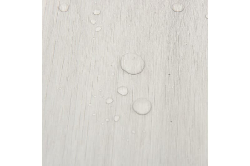 Selvklebende gulvplanker 20 stk PVC 1,86 m² kremhvit - Krem - Treheller & trefliser balkong - Vinylgulv & plastgulv - Gulvplater & plastplater
