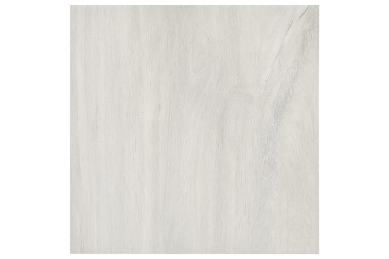 Selvklebende gulvplanker 20 stk PVC 1,86 m² kremhvit - Krem - Hus & oppussing - Bygg - Gulv, vegg & tak - Gulv - Vinylgulv & plastgulv