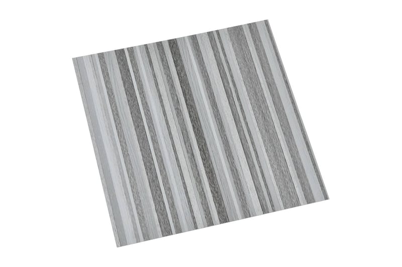 Selvklebende gulvplanker 20 stk PVC 1,86 m² lysegrå - Grå - Hus & oppussing - Bygg - Gulv, vegg & tak - Gulv - Vinylgulv & plastgulv
