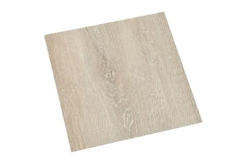 Selvklebende gulvplanker 20 stk PVC 1,86 m² beige - Beige - Hus & oppussing - Bygg - Gulv, vegg & tak - Gulv - Vinylgulv & plastgulv