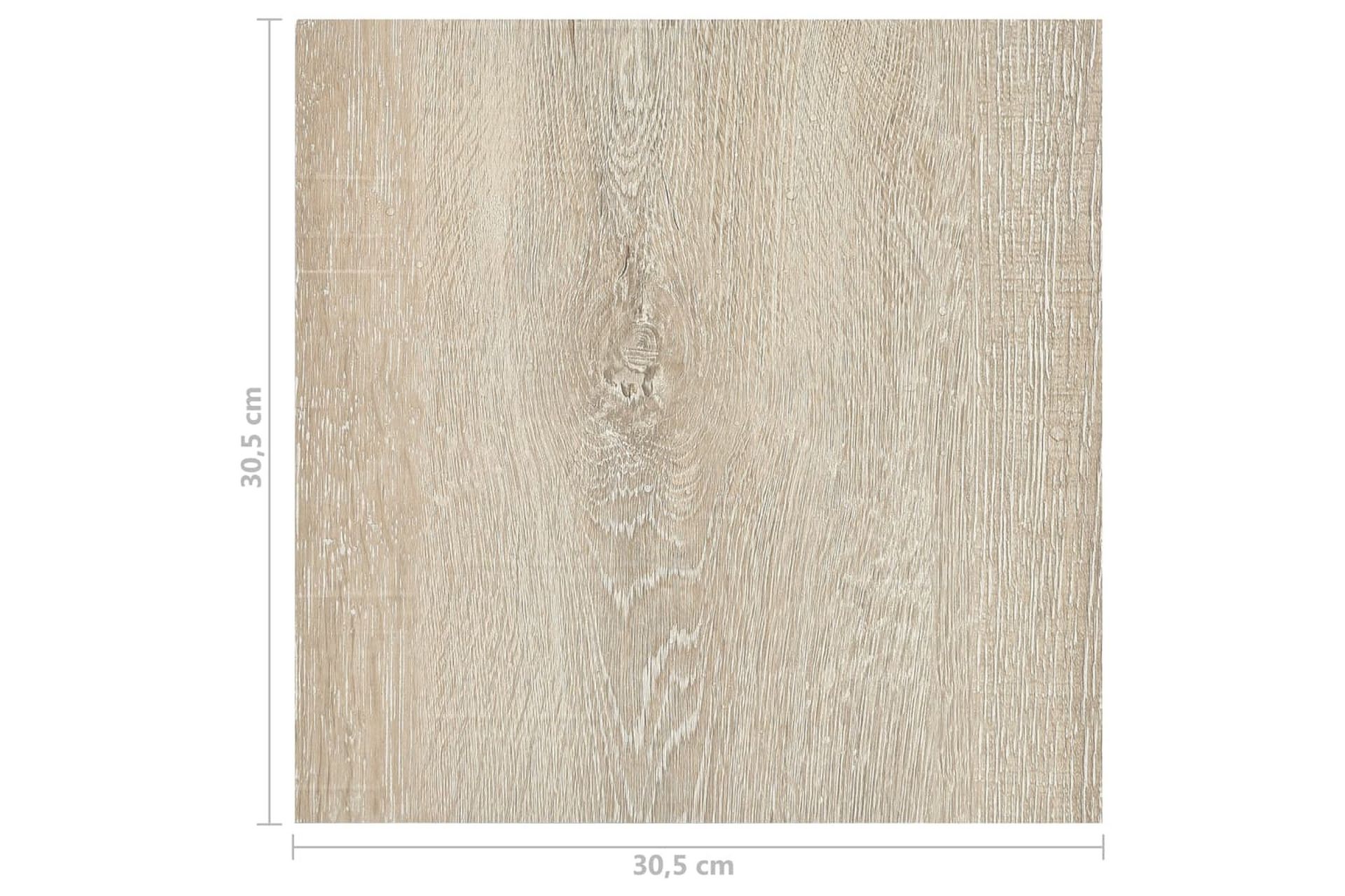 Selvklebende gulvplanker 20 stk PVC 1,86 m² beige - Beige - Hus & oppussing - Bygg - Gulv, vegg & tak - Gulv - Vinylgulv & plastgulv