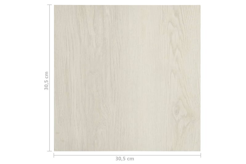 Selvklebende gulvplanker 20 stk PVC 1,86 m² beige - Beige - Hus & oppussing - Bygg - Gulv, vegg & tak - Gulv - Vinylgulv & plastgulv