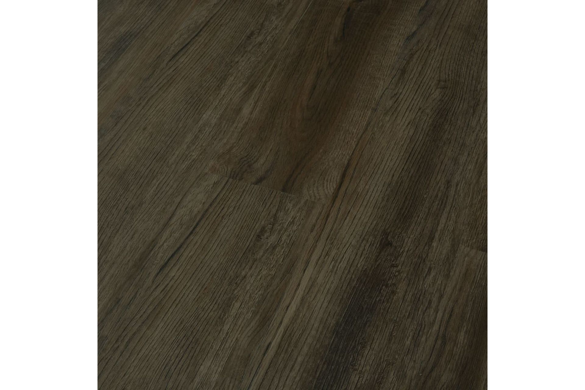 Selvklebende gulvplanker 4,46 m² 3 mm PVC mørkebrun - Hus & oppussing - Bygg - Gulv, vegg & tak - Gulv - Vinylgulv & plastgulv