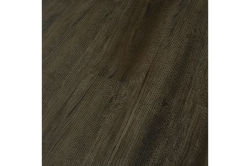 Selvklebende gulvplanker 4,46 m² 3 mm PVC mørkebrun - Hus & oppussing - Bygg - Gulv, vegg & tak - Gulv - Vinylgulv & plastgulv