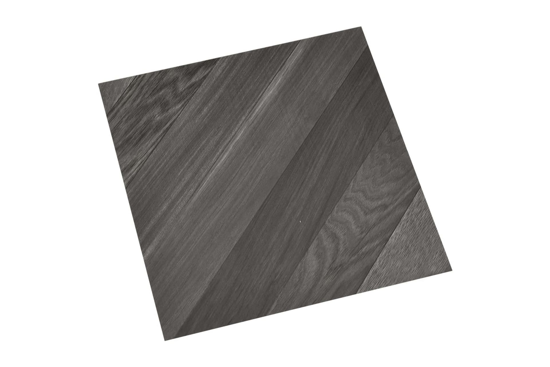 Selvklebende gulvplanker 55 stk PVC 5,11 m² grå stripet - Grå - Hus & oppussing - Bygg - Gulv, vegg & tak - Gulv - Vinylgulv & plastgulv