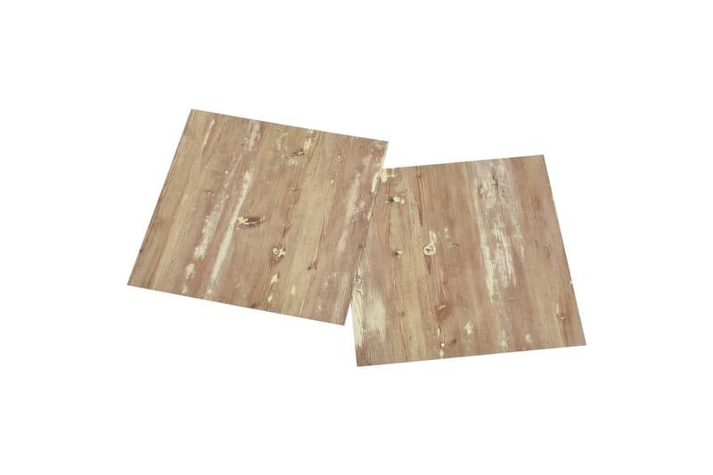 Selvklebende gulvplanker 55 stk PVC 5,11 m² brun - Brun - Treheller & trefliser balkong - Vinylgulv & plastgulv - Gulvplater & plastplater