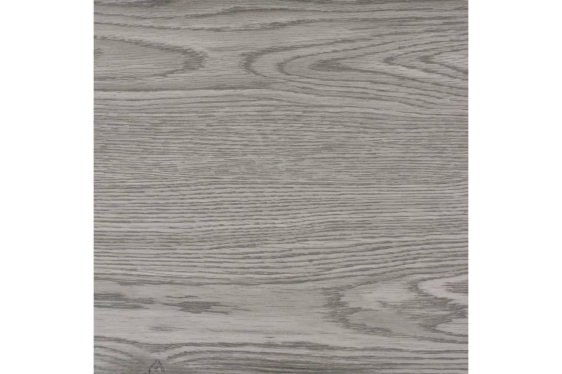 Selvklebende PVC-gulvplanker 5,21 m² 2 mm mørkegrå - Grå - Hus & oppussing - Bygg - Gulv, vegg & tak - Gulv - Vinylgulv & plastgulv
