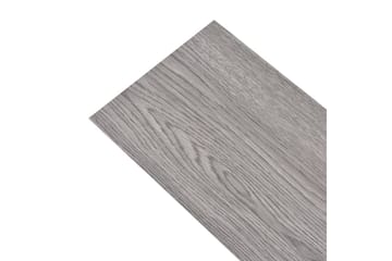 Selvklebende PVC-gulvplanker 5,21 m² 2 mm mørkegrå - Grå - Hus & oppussing - Bygg - Gulv, vegg & tak - Gulv - Vinylgulv & plastgulv