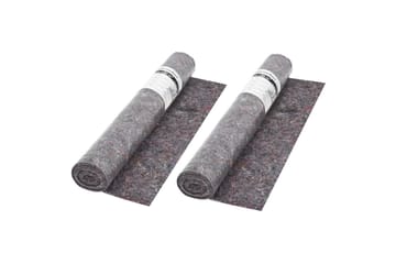Sklisikker malematte fleece 2 stk 50 m 180 g/m² grå - Hus & oppussing - Bygg - Gulv, vegg & tak - Malefarge - Maleverktøy & maletilbehør