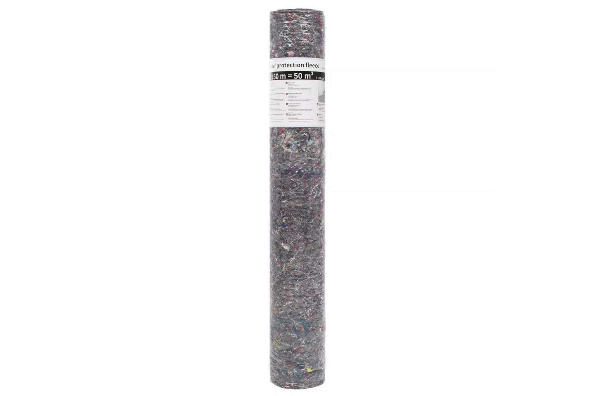 Sklisikker malematte fleece 2 stk 50 m 180 g/m² grå - Hus & oppussing - Bygg - Gulv, vegg & tak - Malefarge - Maleverktøy & maletilbehør