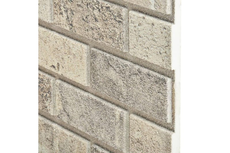 3D veggpaneler med sandfarget mursteindesign 11 stk EPS - Beige - Hus & oppussing - Bygg - Gulv, vegg & tak - Platemateriale & byggeplate - Innvendig panel