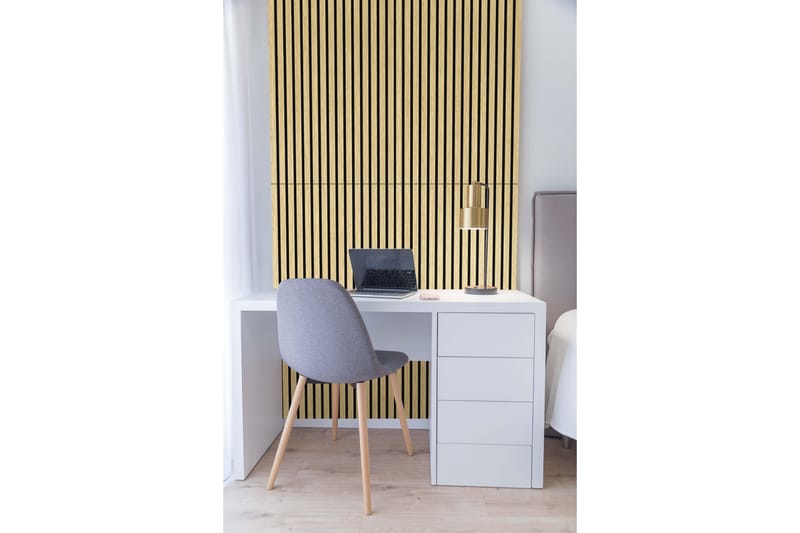 Trelamell akustikkpaneler 120x60x1,8 cm 4-pack - Hus & oppussing - Bygg - Gulv, vegg & tak - Platemateriale & byggeplate - Innvendig panel