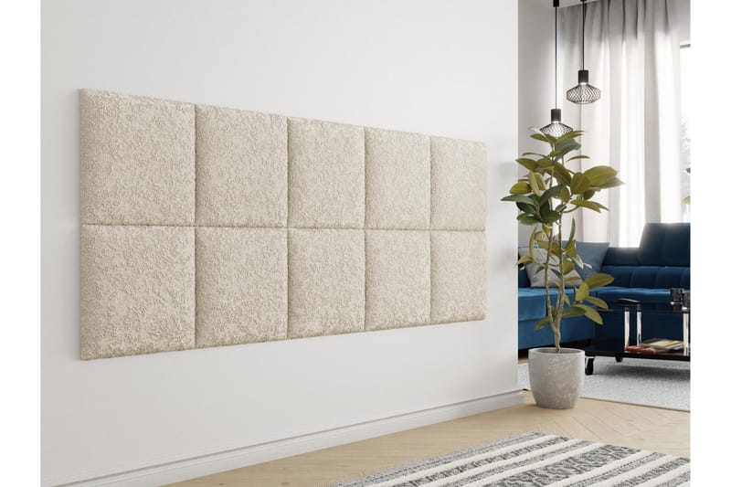 Zaratuz Veggpanel 42x42 cm - Beige - Hus & oppussing - Bygg - Gulv, vegg & tak - Platemateriale & byggeplate - Innvendig panel