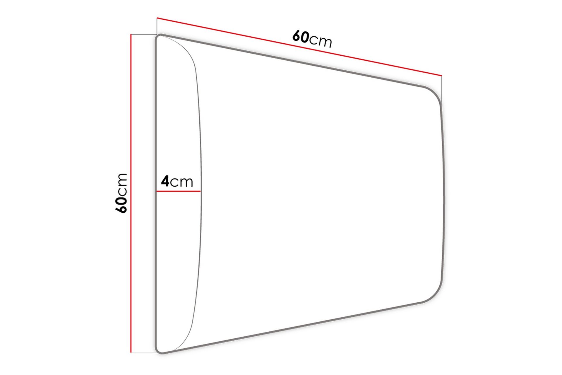 Zaratuz Veggpanel 60x60 cm - Grønn - Hus & oppussing - Bygg - Gulv, vegg & tak - Platemateriale & byggeplate - Innvendig panel