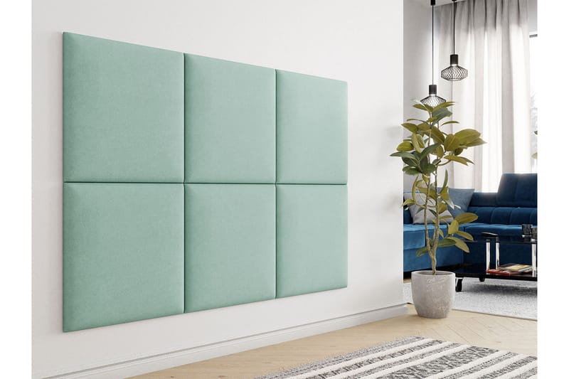 Zaratuz Veggpanel 60x60 cm - Grønn - Hus & oppussing - Bygg - Gulv, vegg & tak - Platemateriale & byggeplate - Innvendig panel