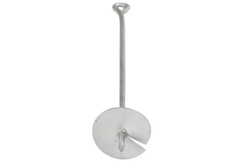Jordankere 10 stk 10x60 cm galvanisert metall - Hus & oppussing - Bygg - Spiker, skrue & innfesting