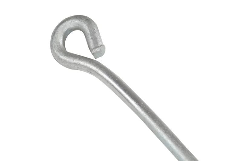 Jordankere 10 stk 10x60 cm galvanisert metall - Hus & oppussing - Bygg - Spiker, skrue & innfesting