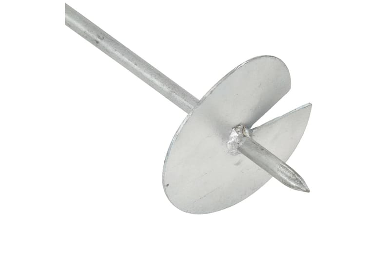 Jordankere 10 stk 10x60 cm galvanisert metall - Hus & oppussing - Bygg - Spiker, skrue & innfesting