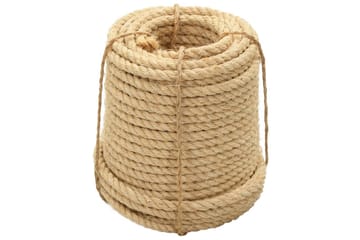 Tau 100% sisal 14 mm 100 m - Hus & oppussing - Bygg - Spiker, skrue & innfesting