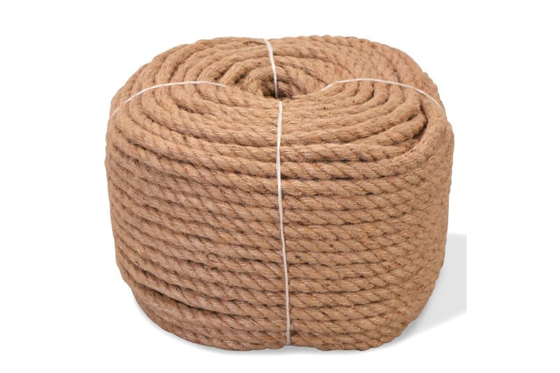 Tau 100% jute 10 mm 100 m - Hus & oppussing - Bygg - Spiker, skrue & innfesting