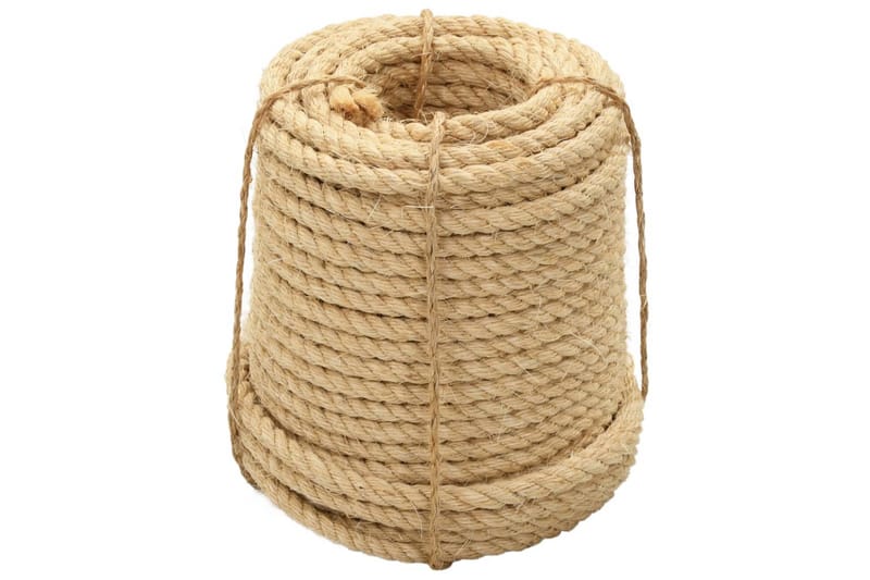 Tau 100% sisal 16 mm 50 m - Hus & oppussing - Bygg - Spiker, skrue & innfesting