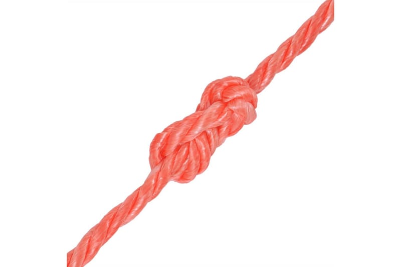 Vridd tau polypropylen 14 mm 250 m oransje - Hus & oppussing - Bygg - Spiker, skrue & innfesting