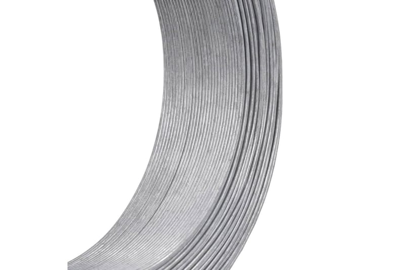 Gjerdetråd 250 m 3,8 mm stål - Silver - Jerntråd