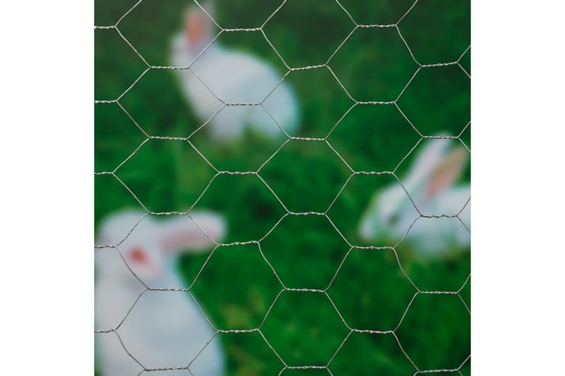 Nature Gjerdenetting sekskantet 1x10m 40 mm galvanisert stål - Ståltråd & metalltråd