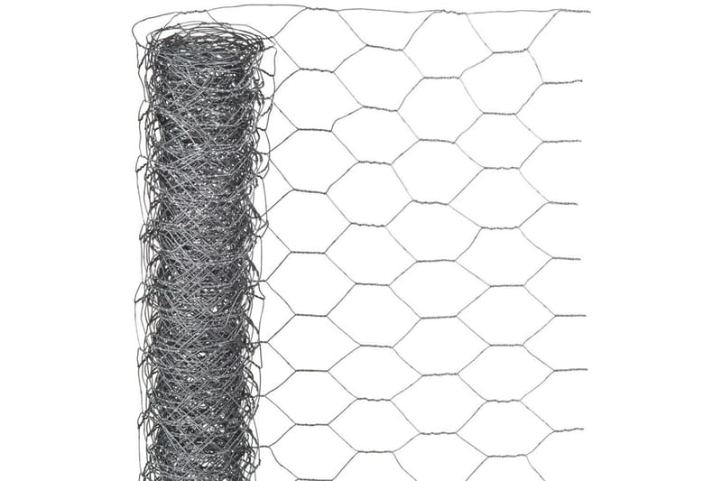 Nature Gjerdenetting sekskantet 1x10m 40 mm galvanisert stål - Ståltråd & metalltråd