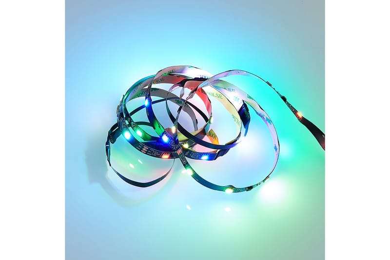 Trio Lighting Screen LED-stripe for 21” skjerm 1,2 m svart RGB - Belysning - Innendørsbelysning & Lamper - Dekorasjonsbelysning