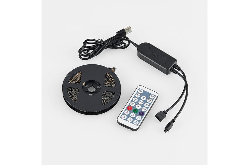 Trio Lighting Screen LED-Stripe for 51” Skjerm 3 m Svart RGB - Belysning - Innendørsbelysning & Lamper - Dekorasjonsbelysning