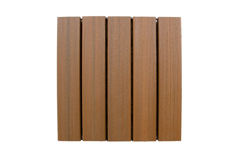 30x30x2,2 cm Terrasseplate Brun - Utegulv & tregulv - Trehelle & gulvhelle - Verandagulv & terrassebord - Treheller & trefliser balkong