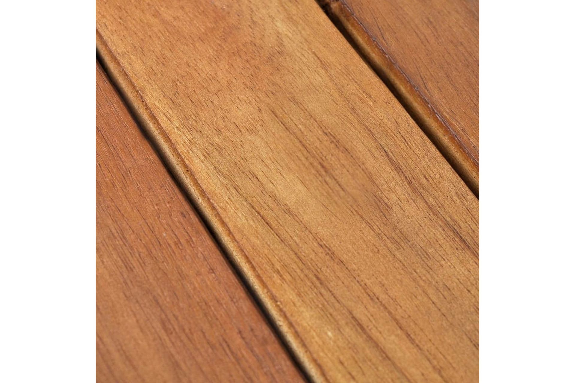 Terrassebord Vertikalt Mønster 30 x 30 cm Akasie Sett med 30 - Hus & oppussing - Bygg - Tre & virke - Heller & terrassevirke - Trehelle & gulvhelle