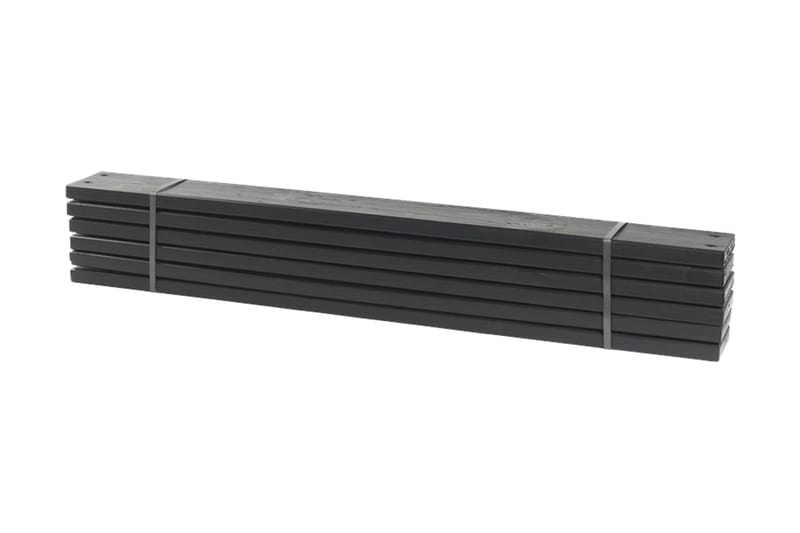 6 stk planker til Pipe 28x120 mm x120 cm svart - Planker & bjelker