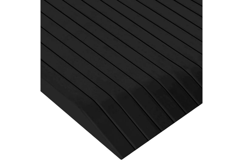 Terskelrampe 110x41x5 cm gummi - Hus & oppussing - Bygg - Tre & virke - Sokkel & lister - Terskel & nivålist