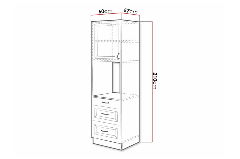 Templemore Kjøkkenskap 60 cm - Hus & oppussing - Kjøkken & bad - Kjøkken & vaskerom
