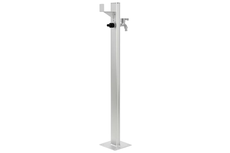 Vannsøyle for hage aluminium 95 cm - Hus & oppussing - Bygg - Vann & avløp - Ventiler