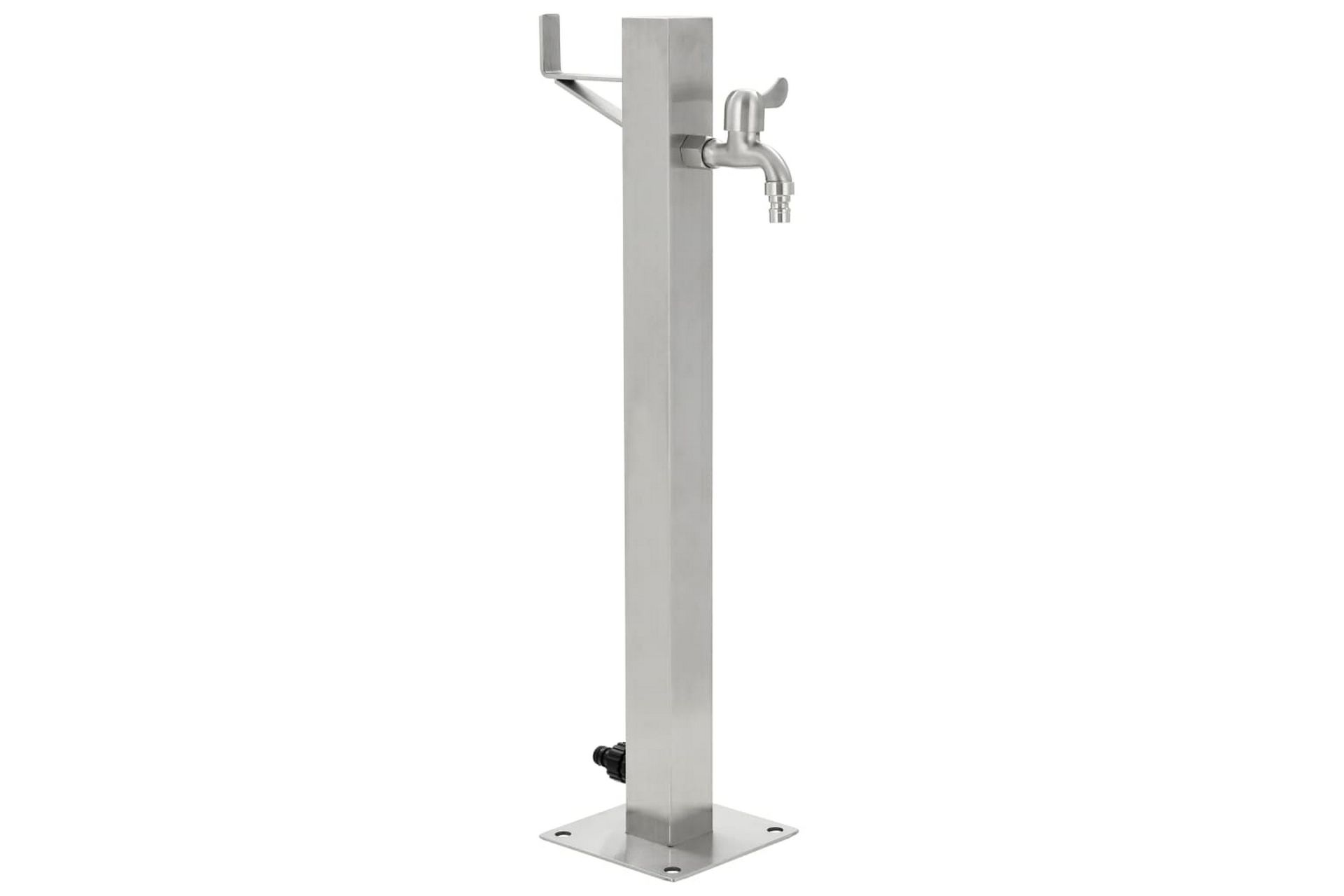 Vannsøyle for hage rustfritt stål firkantet 65 cm - Hus & oppussing - Bygg - Vann & avløp - Ventiler
