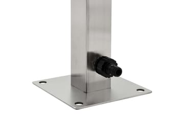 Vannsøyle for hage rustfritt stål firkantet 65 cm - Hus & oppussing - Bygg - Vann & avløp - Ventiler