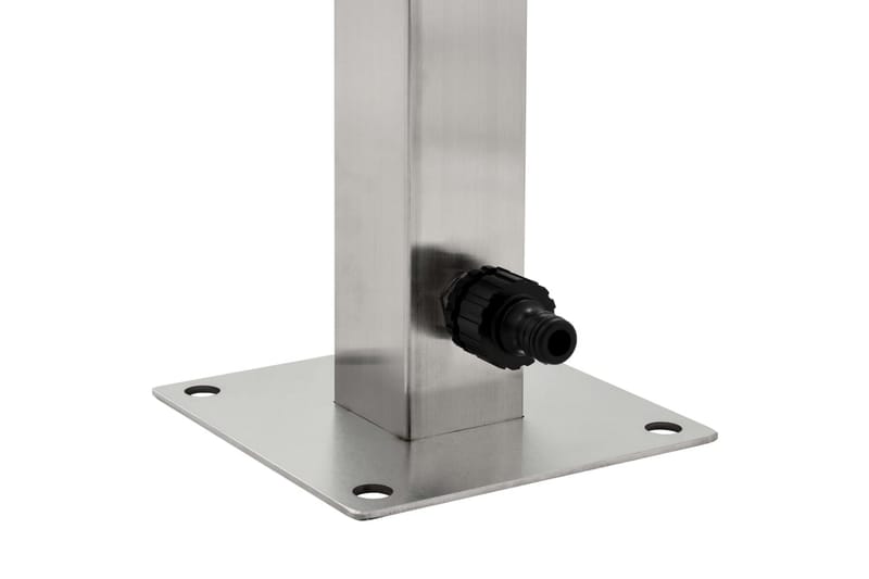 Vannsøyle for hage rustfritt stål firkantet 65 cm - Hus & oppussing - Bygg - Vann & avløp - Ventiler