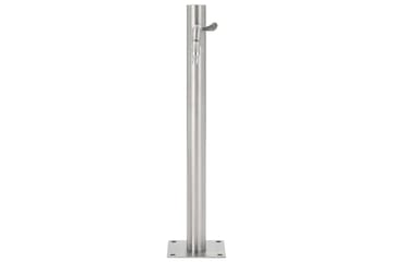 Vannsøyle for hage rustfritt stål rund 65 cm - Hus & oppussing - Bygg - Vann & avløp - Ventiler