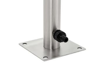Vannsøyle for hage rustfritt stål rund 65 cm - Hus & oppussing - Bygg - Vann & avløp - Ventiler