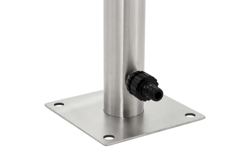 Vannsøyle for hage rustfritt stål rund 65 cm - Hus & oppussing - Bygg - Vann & avløp - Ventiler