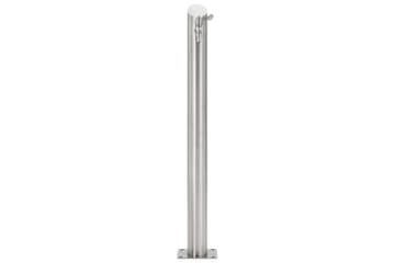 Vannsøyle for hage rustfritt stål rund 95 cm - Hus & oppussing - Bygg - Vann & avløp - Ventiler