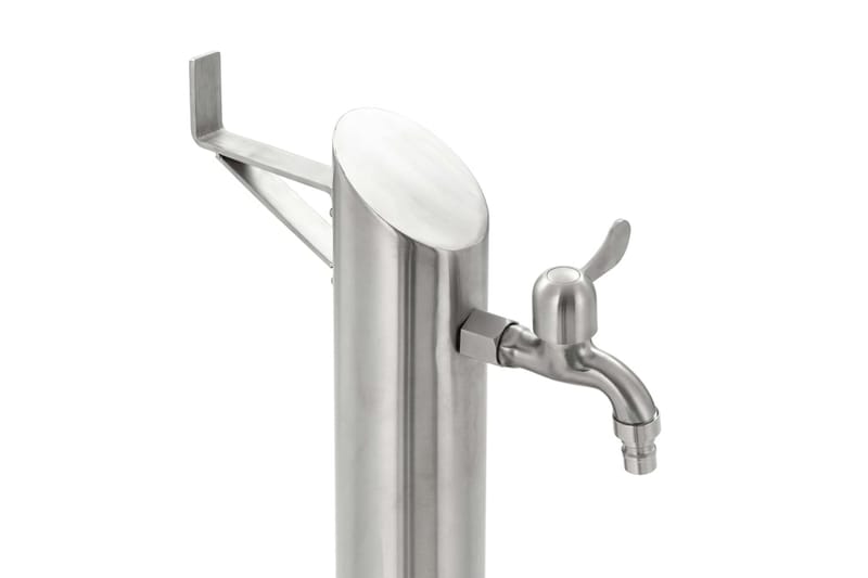 Vannsøyle for hage rustfritt stål rund 95 cm - Hus & oppussing - Bygg - Vann & avløp - Ventiler