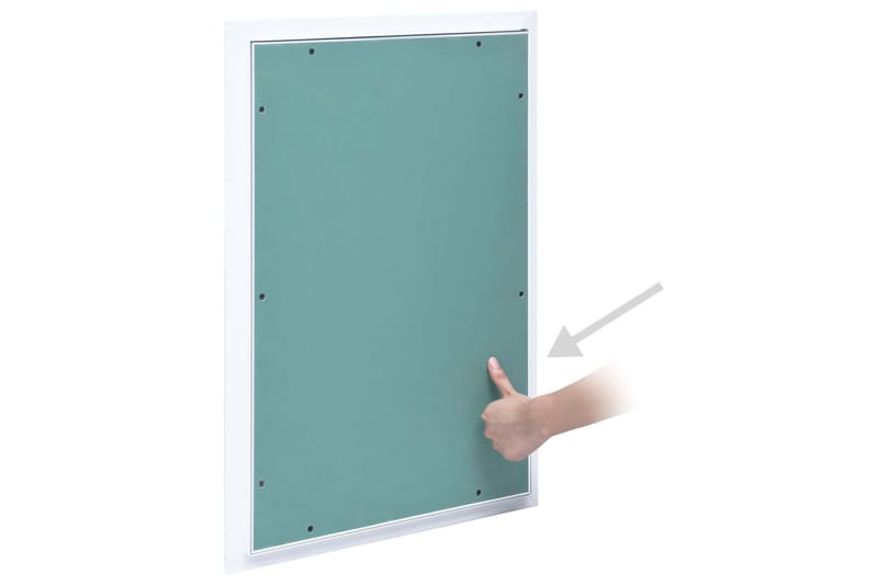 Inspeksjonsluke med aluminiumsramme og gipsplate 400x600 mm - Hus & oppussing - Bygg - Vinduer - Vindustilbehør - Vindusskodder