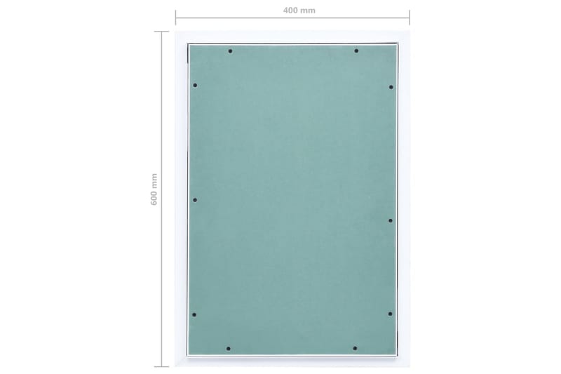 Inspeksjonsluke med aluminiumsramme og gipsplate 400x600 mm - Hus & oppussing - Bygg - Vinduer - Vindustilbehør - Vindusskodder