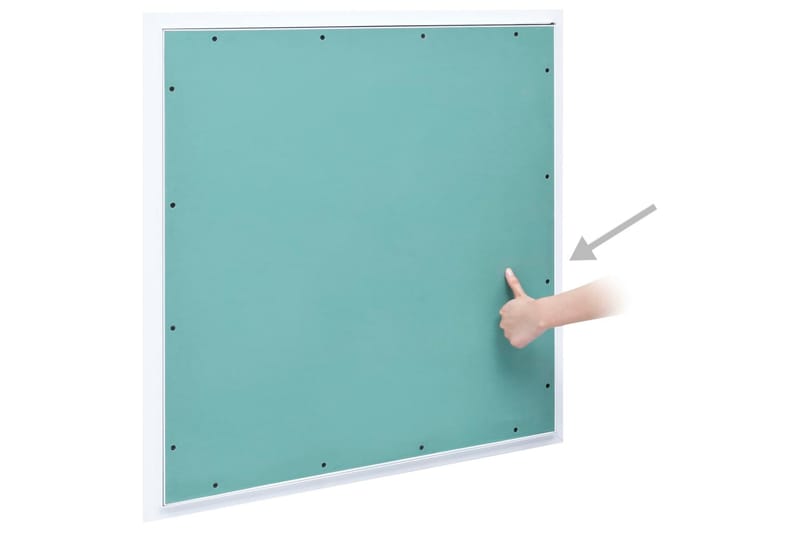 Inspeksjonsluke med aluminiumsramme og gipsplate 600x600 mm - Hus & oppussing - Bygg - Vinduer - Vindustilbehør - Vindusskodder