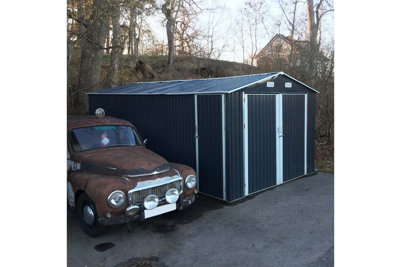 Blikkgarasje 18 m² komplett byggesett - Hus & oppussing - Garasje & verksted - Garasjehus