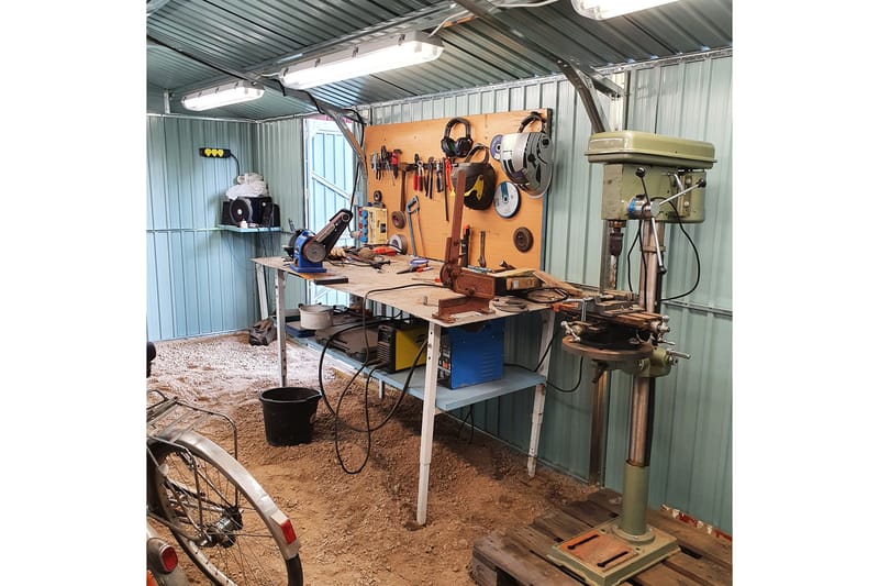 Blikkgarasje 18 m² komplett byggesett - Hus & oppussing - Garasje & verksted - Garasjehus